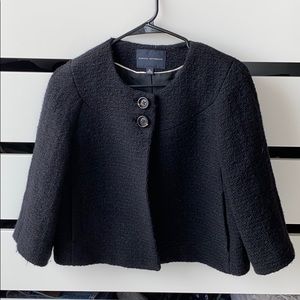 Banana Republic Black cropped jacket
